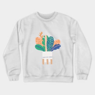 Potted Plant Crewneck Sweatshirt